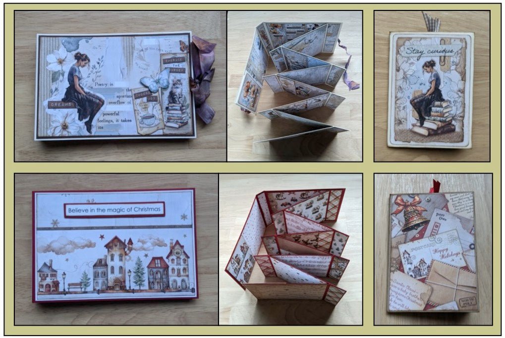 LJ’s Crafty Corner:Zig-zag Mini Album Class Saturday 19th October : 10am - 3pm