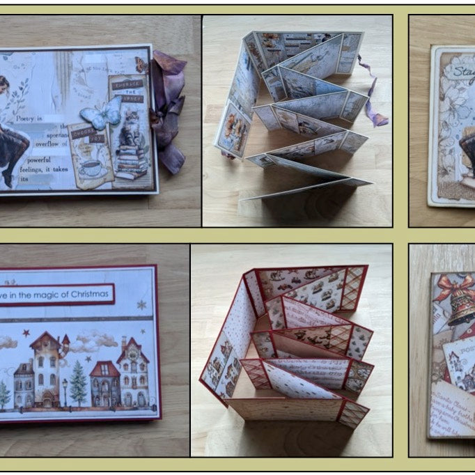 LJ’s Crafty Corner:Zig-zag Mini Album Class Saturday 19th October : 10am - 3pm