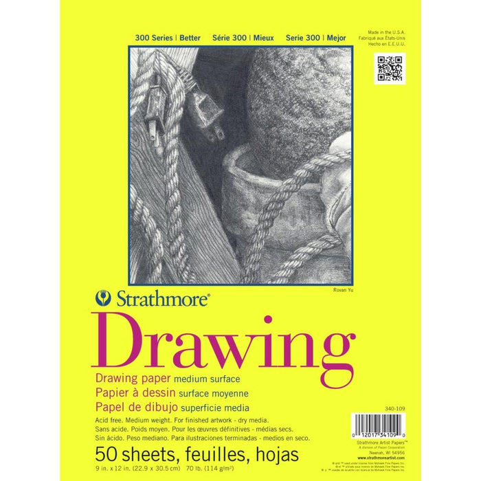 STRATHMORE DRAWING 50 SHEETS -340-109