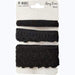 49 AND MARKET CROCHET RIBBON 1METRE BLACK - LT-89180