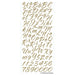 STICKO STICKERS ALPHA MEDIUM GOLD - 52-10106