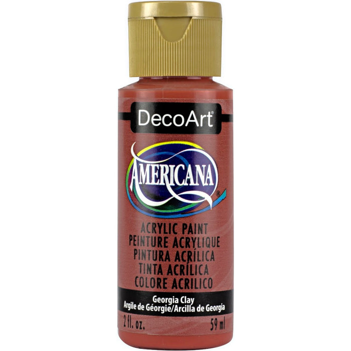 DECOART AMERICANA ACRYLIC PAINT  GEORGIA CLAY - DA017