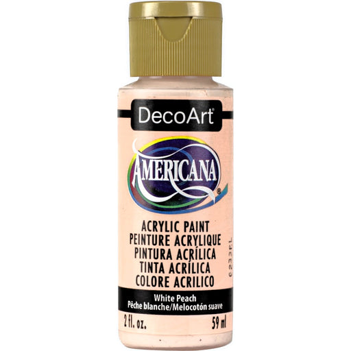 DECOART AMERICANA ACRYLIC PAINT 2OZ - WHTE PEACH- DA024