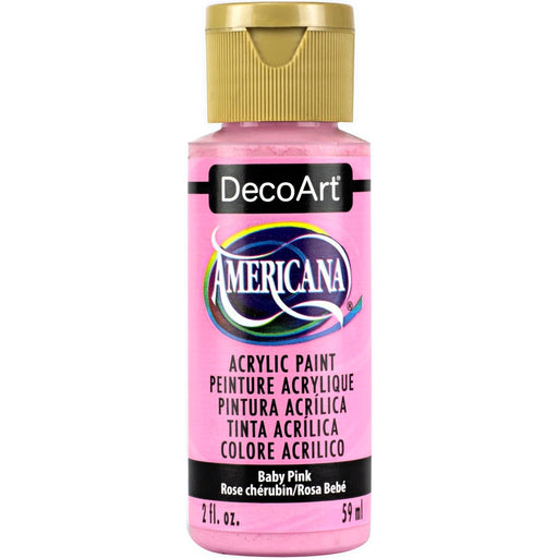 DECOART AMERICANA ACRYLIC PAINT 2OZ - BABY PINK - DA031