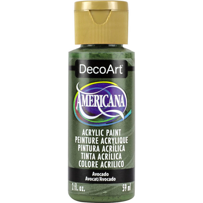 DECOART AMERICANA ACRYLIC PAINT 2OZ -AVOCADO DA052