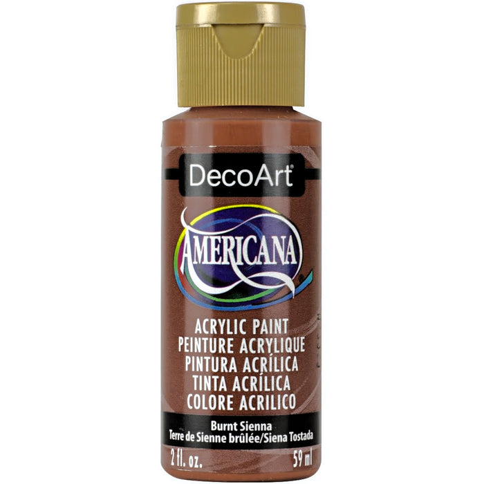 DECOART AMERICANA ACRYLIC PAINT 2OZ -BURNT SIENA - DA063