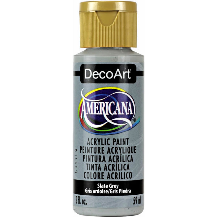 DECOART AMERICANA ACRYLIC PAINT 2OZ - SLATE GREY- DA068