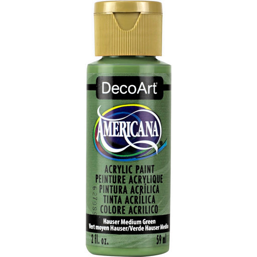 DECOART AMERICANA ACRYLIC PAINT 2OZ - HAUSER GREEN -DA132