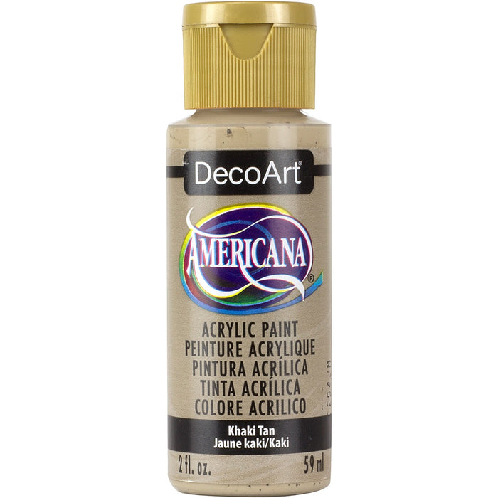 DECOART AMERICANA ACRYLIC PAINT 2OZ - KHAKI TAN -DA173