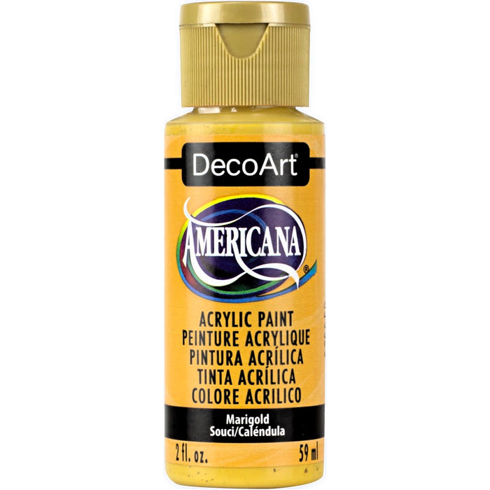 DECOART AMERICANA ACRYLIC PAINT 2OZ - MARIGOLD -DA194