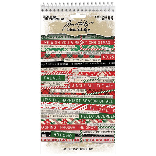 TIM HOLTZ IDEAOLOGYSTICKER BOOK CHRISTMAS 2024 - TH94415