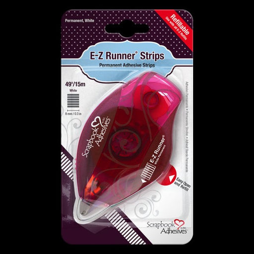 3L E-Z RUNNER STRIPS PERMANENT ADHESIVE STRIPS REFILLABLE - 3L01200