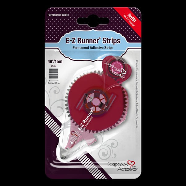 3L E-Z RUNNER PERMANENT ADHESIVE STRIPS REFILL - 3L01201