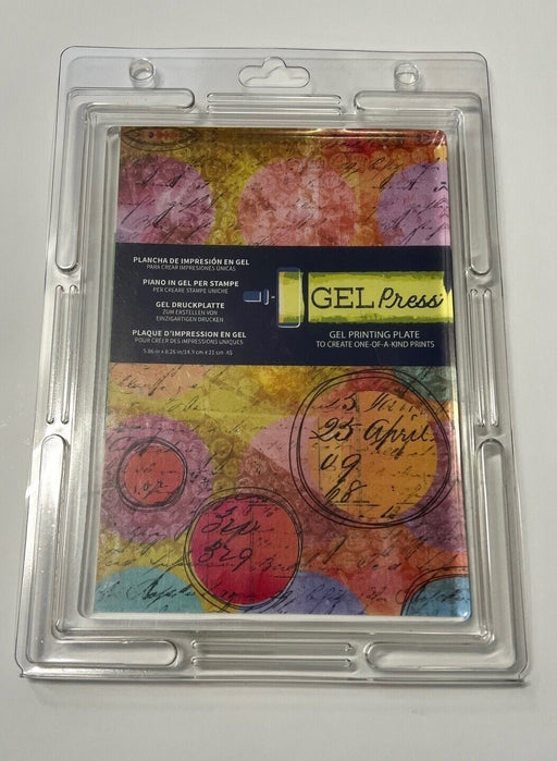 GEL PRESS REUSABLE PRINTING PLATE A5 - GP10833-A5