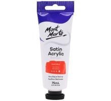 MM SATIN ACRYLIC 75ML - VERMILION - PMSA7507