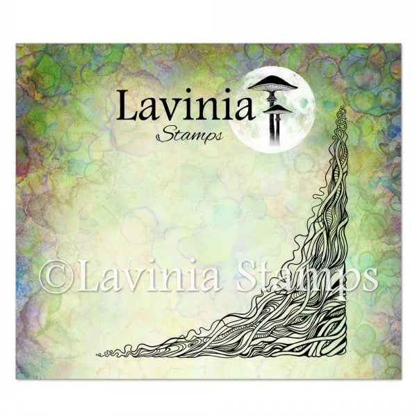 LAVINIA STAMPS  DRAGON TREE ROOT CORNER( PRE ORDER NOW DELIVERY LATE MAY 24)- LAV8735