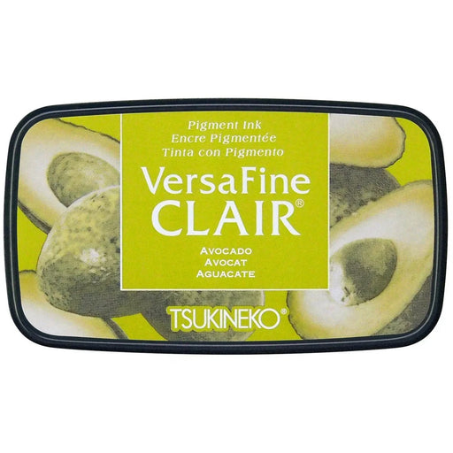 TSUKINEKO VERSA FINE CLAIR STAMP PAD AVOCADO (PRE ORDER NOW DELIVERY EARLY JUNE 24) - VF-CLA-554