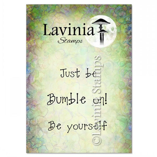 LAVINIA STAMPS  BUMBLE WORD STAMP  LAV900( PRE ORDER NOW SHIPPING MID-LATE JULY)