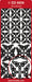 CRAFT STICKER  CORNERS  OVAL SILVER- DD6806S