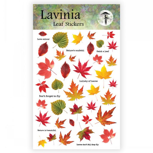 LAVINIA STAMPS LEAF STICKERS  (Pre order now shipping Mid December 2024)- LST003