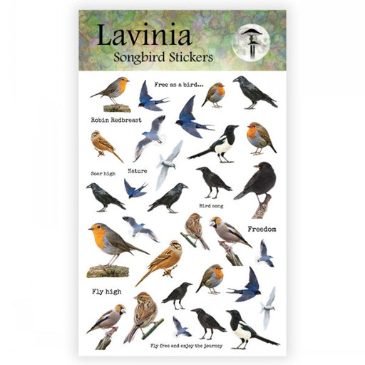 LAVINIA STAMPS SONGBIRD STICKER 2 (Pre order now shipping Mid December 2024)- LST002