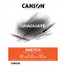 CANSON 40 SHEETS -SKETCH PAD GRAD SERIES C31250P033