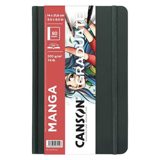 CANSON 40 SHEETS -MANGA BOOK 5.5X8.5 - C31200L035