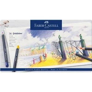 FABER - CASTELL STUDIO GOLDFABER COLOUR PENCIL  ASS PK36-  18-114736