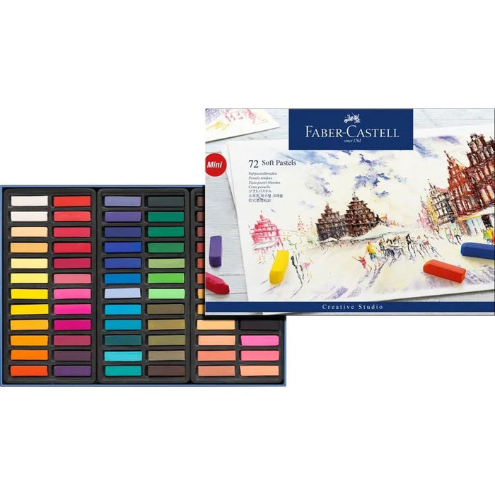 FABER - CASTELL STUDIO SOFT PASTEL ASS BOX 72 - 27-128272