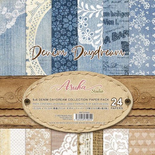 ASUKA STUDIO 6 X 6 PAPER PAD DENIM DAYDREAM - MP-61060