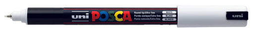 POSCA PAINT MARKER PC1MR PIN WHITE - PC1MRWH