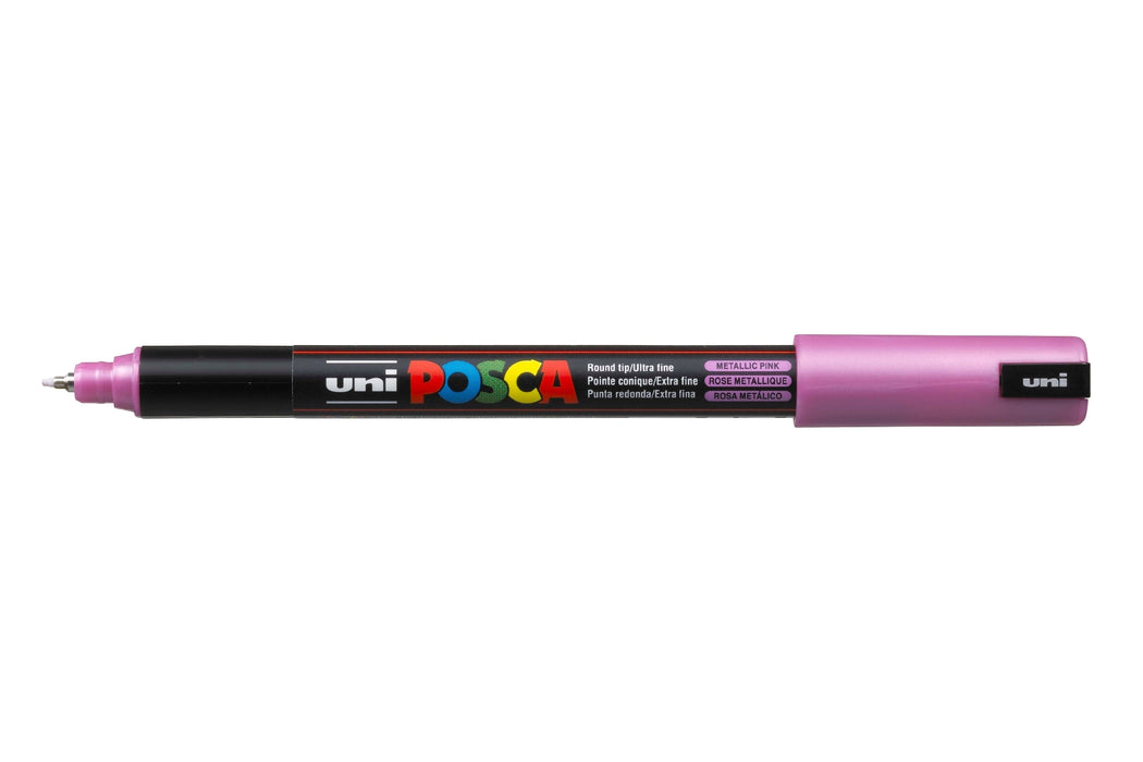 POSCA PAINT MARKER PC1MR PIN METALLIC PINK - PC1MRMP