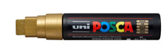 POSCA PAINT MARKER PC17K CHISEL GOLD - PC17KG