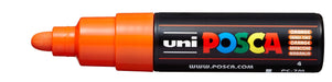 POSCA PAINT MARKER PC7M BULLET ORANGE - PC7MO