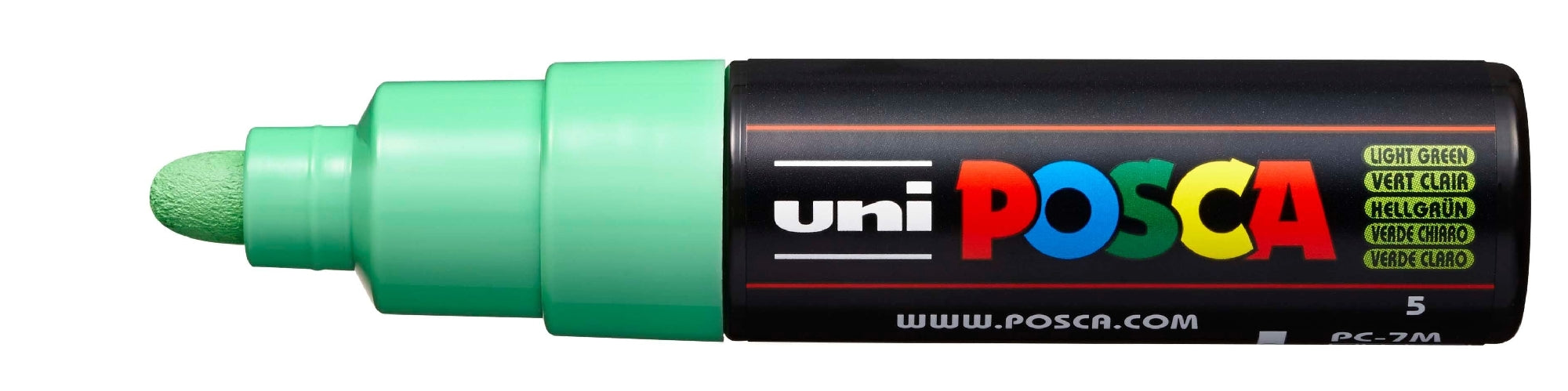 POSCA PAINT MARKER PC7M BULLET LIGHT GREEN - PC7MLG