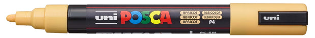 POSCA PAINT MARKER PC5M BULLET APRICOT - PC5MAPRICOT