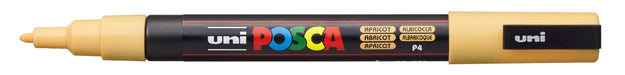 POSCA PAINT MARKER PC3M BULLET SHAPED APRICOT - PC3MAPRICOT