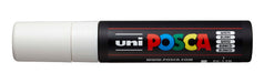 POSCA PAINT MARKER PC17K CHISEL WHITE - PC17KW