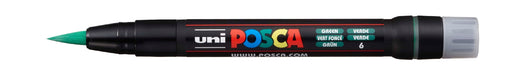 POSCA PAINT MARKER PCF350 BRUSH GREEN - PCF350GR