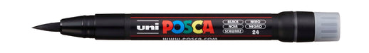 POSCA PAINT MARKER PCF350 BRUSH BLACK - PCF350BK