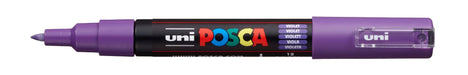 POSCA PAINT MARKER PC1M BULLET SHAPED VIOLET - PC1MV