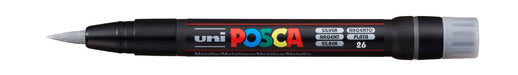 POSCA PAINT MARKER PCF350 BRUSH SILVER - PCF350SL