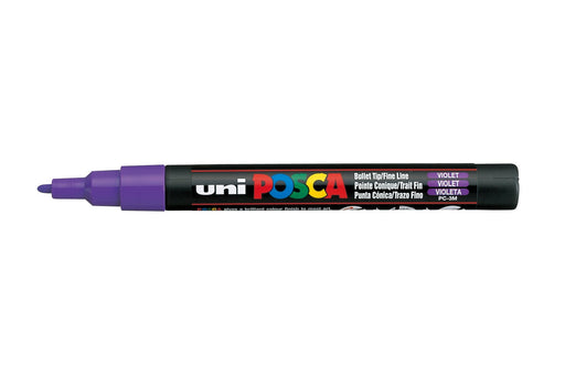 POSCA PAINT MARKER PC3M BULLET SHAPED VIOLET - PC3MV