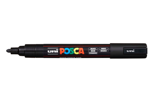 POSCA PAINT MARKER PC5M BULLET BLACK - PC5MBK