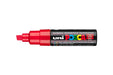 POSCA PAINT MARKER PC8K CHISEL RED - PC8KR