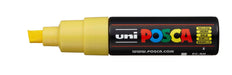 POSCA PAINT MARKER PC8K CHISEL YELLOW - PC8KY