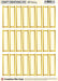 CRAFT CREATIONS DIE CUT BLANK GOLD/CREAM - CDS101G