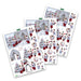 CRAFT CREATIONS DIE CUT DECOUPAGE CHOIRBOY SNOWSCENE - DCD652
