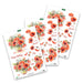 CRAFT CREATIONS 3D DIECUT VAS OF ORIENTAL POPPIES - DCD664