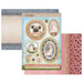 HUNKYDORY TOPPER MUDDY PAWS YOURE PAWSOME - MUDPAW908